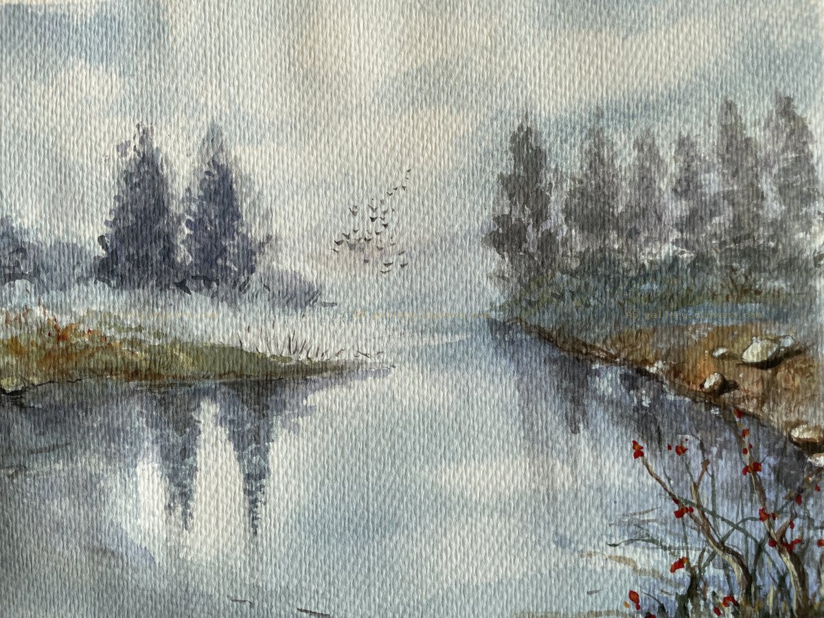 Winter's Silent Reflection