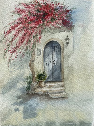 Crimson Vines Welcome